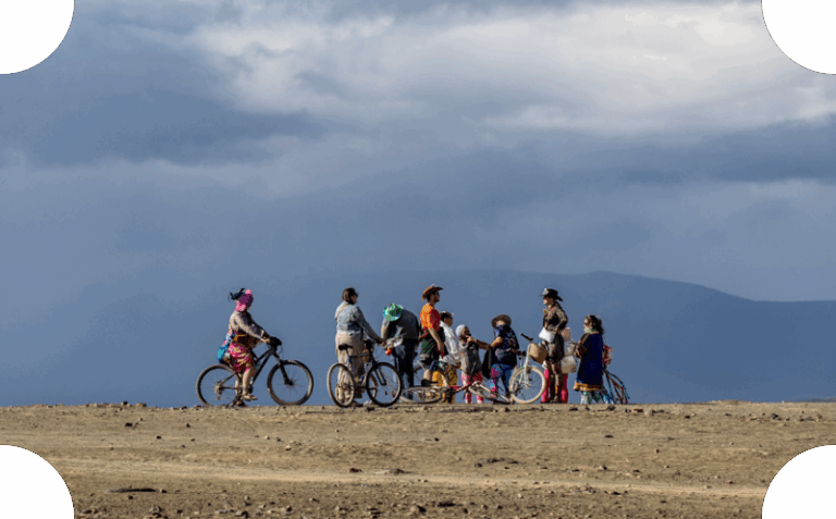 Kids at AfrikaBurn